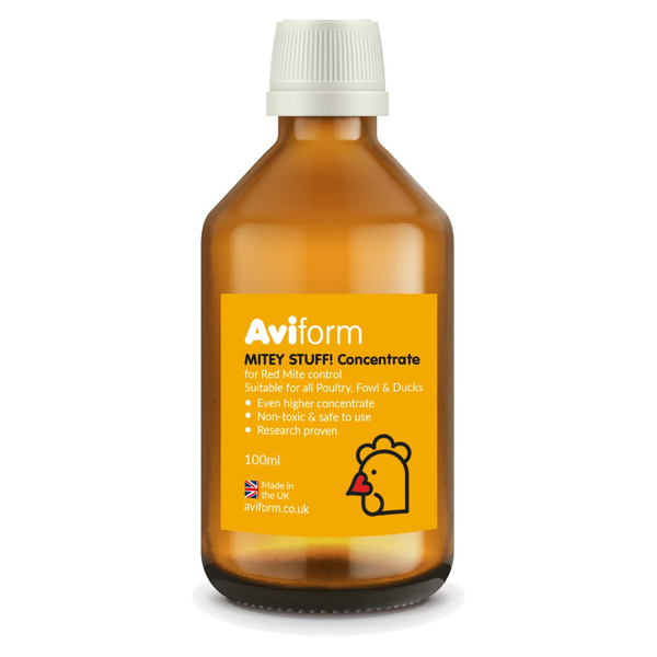 Mitey Stuff! Red Mite Liquid Supplement for Chickens