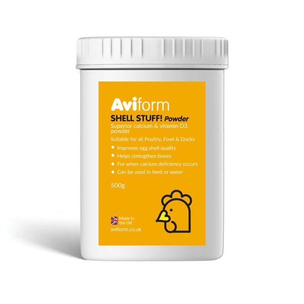 SHELL STUFF! Powder Calcium for Chickens