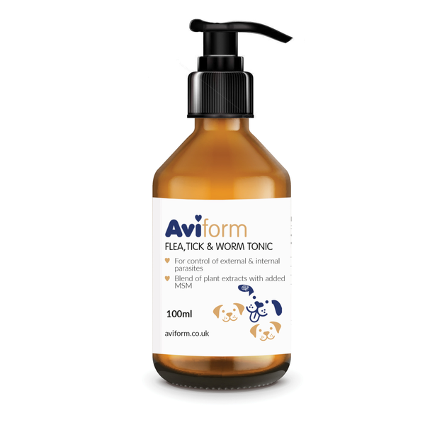 Flea, Tick &amp; Worm Tonic | Supplement For Dogs