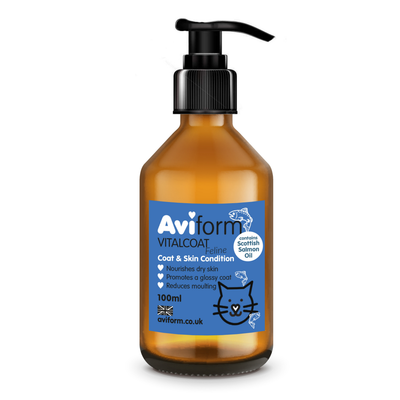VITALCOAT Cat Coat and Skin Supplement Conditioner
