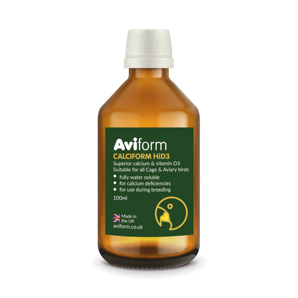 NEW CALCIFORM HiD3 Liquid Calcium for Cage & Aviary Birds