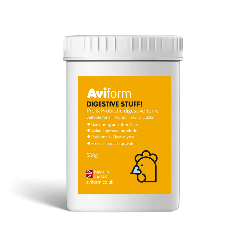 DIGESTIVE STUFF! Probiotic Chicken Recovery Supplement