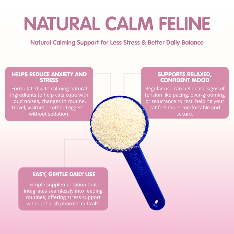 NATURAL CALM Feline Calming Supplement for Cats