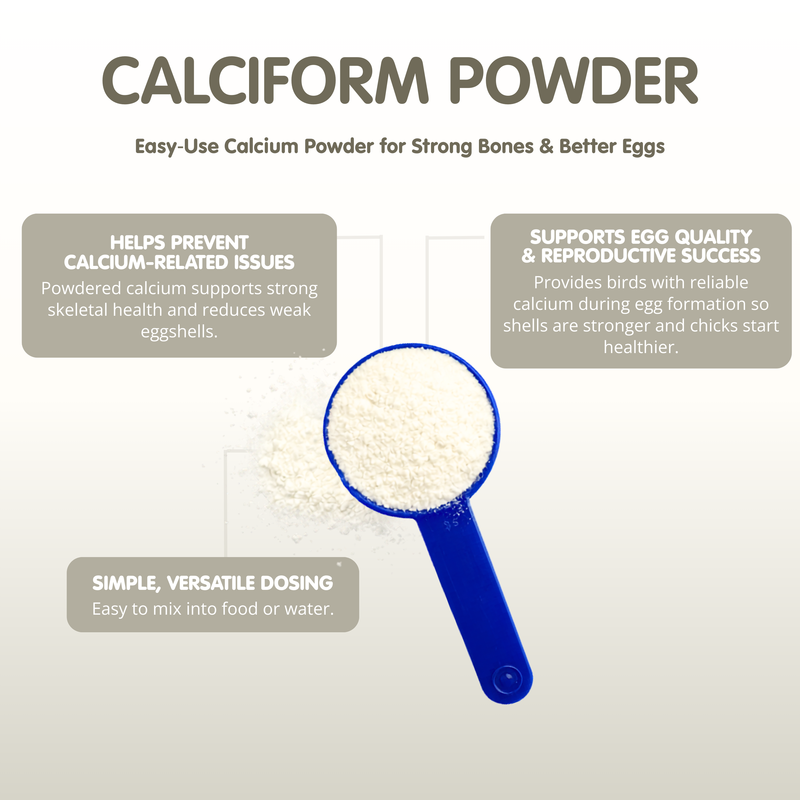 CALCIFORM Powder Calcium for Cage &amp; Aviary Birds
