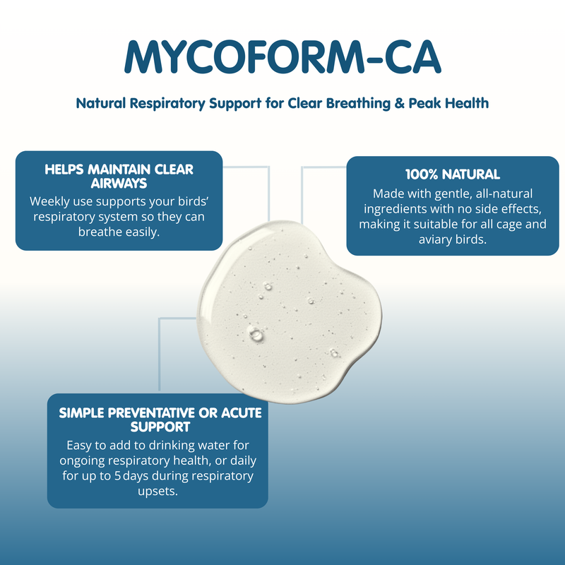 MYCOFORM-CA Cage &amp; Aviary Bird Respiratory Supplement