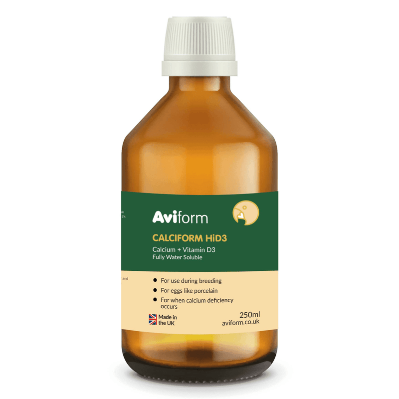 NEW CALCIFORM HiD3 Liquid Calcium for Cage & Aviary Birds