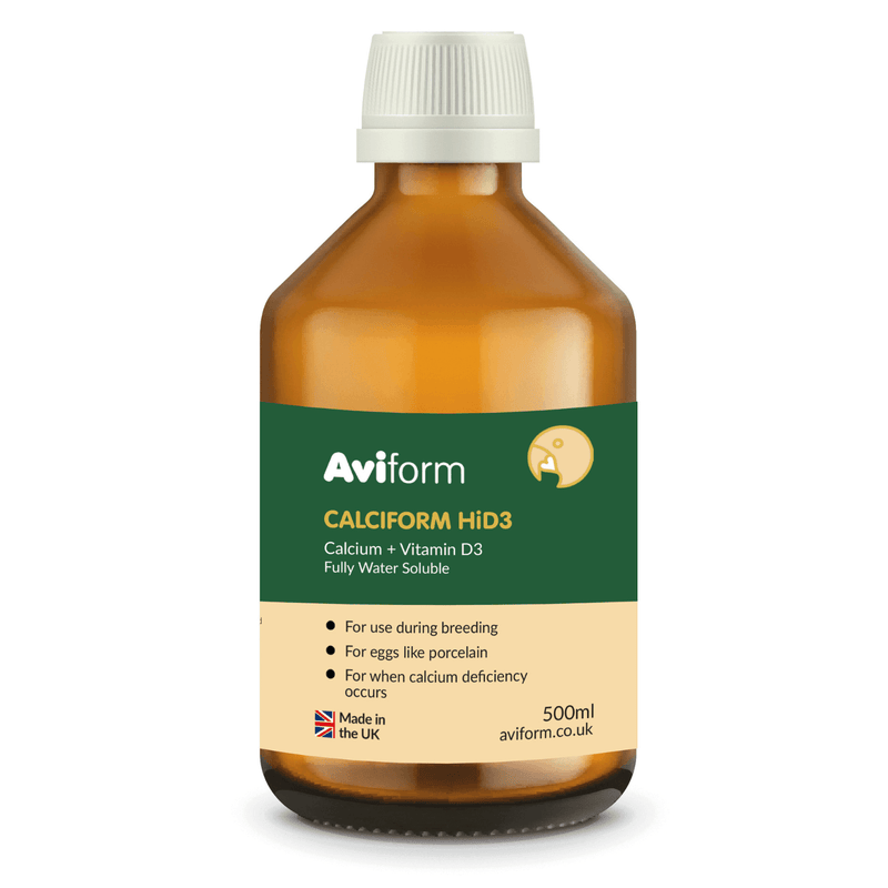 NEW CALCIFORM HiD3 Liquid Calcium for Cage & Aviary Birds