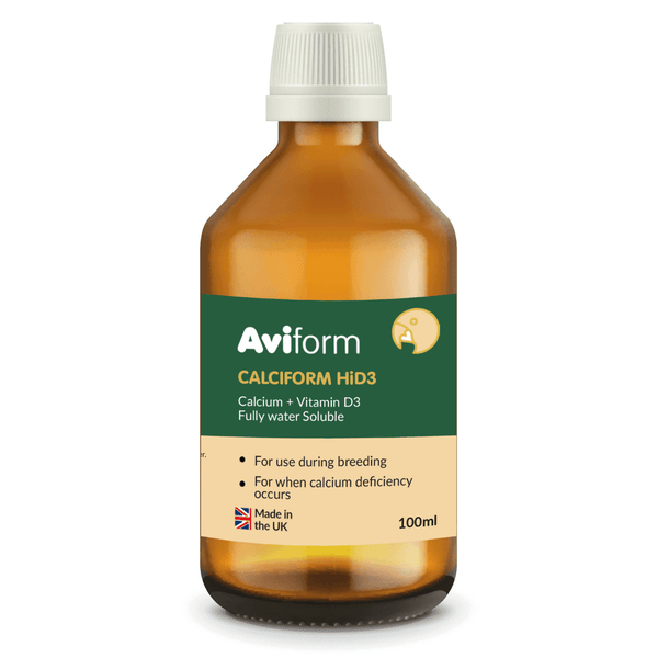 NEW CALCIFORM HiD3 Liquid Calcium for Cage & Aviary Birds
