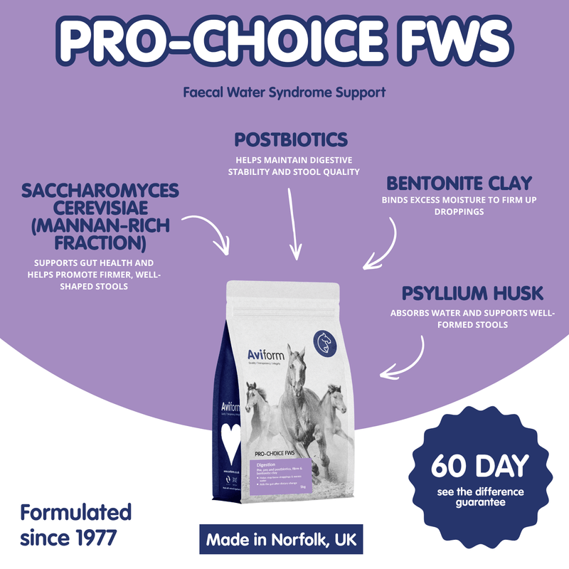 Pro-Choice FWS | Faecal Water Supplement For Horses