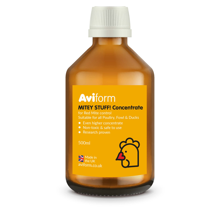Mitey Stuff! Red Mite Liquid Supplement for Chickens