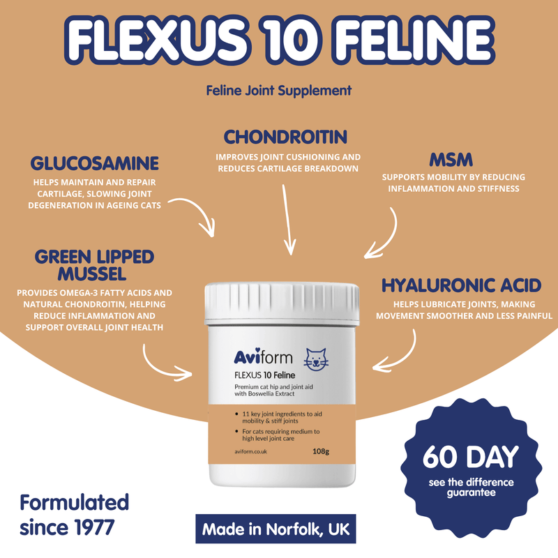 FLEXUS 10 Feline Premium Cat Joint Supplement