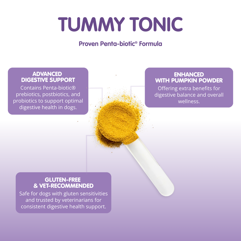 Tummytonic® | New Formula Penta-biotic® Digestive Supplement for Dogs