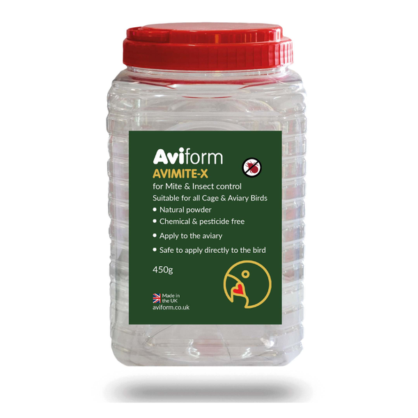 AVIMITE-X Red Mite Powder for Cage &amp; Aviary Birds