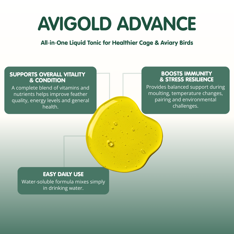AVIGOLD ADVANCE All-in-One Cage &amp; Aviary Bird Tonic