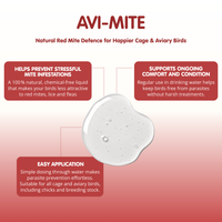 AVI-MITE Cage and Aviary Bird Red Mite Supplement