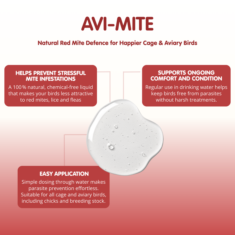 AVI-MITE Cage and Aviary Bird Red Mite Supplement