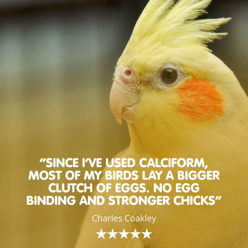 NEW CALCIFORM HiD3 Liquid Calcium for Cage & Aviary Birds