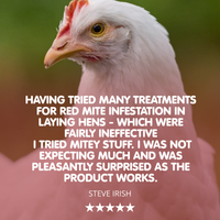 Mitey Stuff! Red Mite Liquid Supplement for Chickens