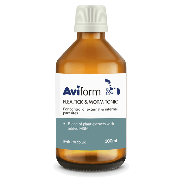 Flea, Tick &amp; Worm Tonic | Supplement For Dogs