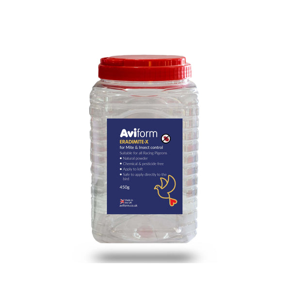 ERADIMITE-X Red Mite Powder for Racing Pigeons