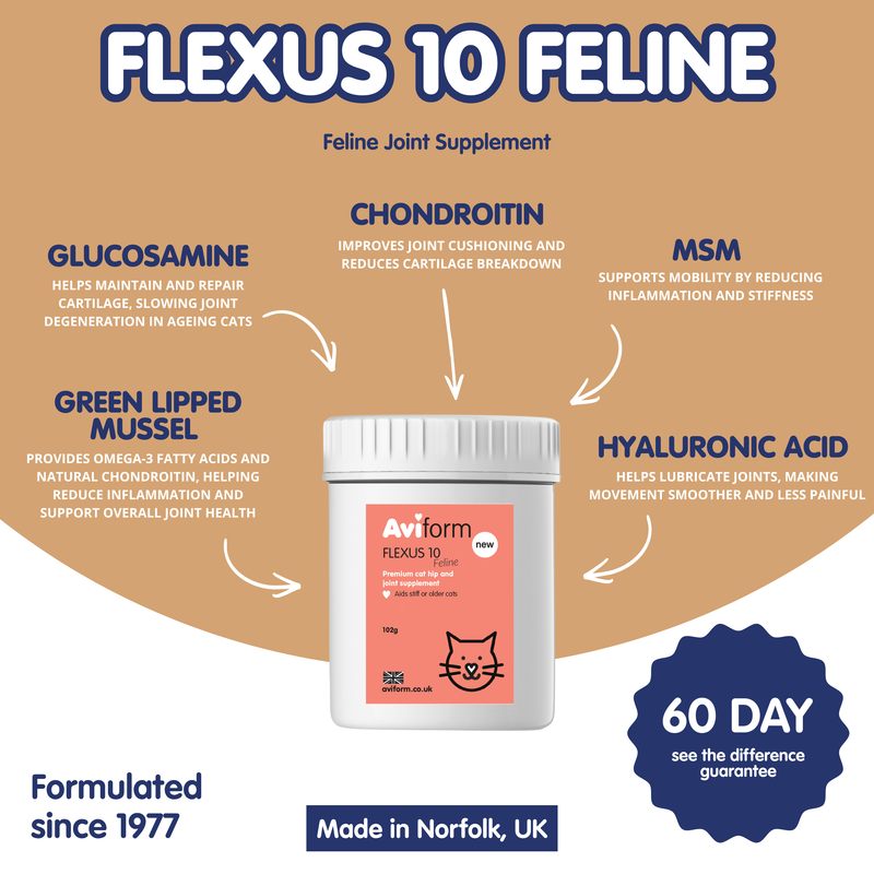 FLEXUS 10 Feline Premium Cat Joint Supplement
