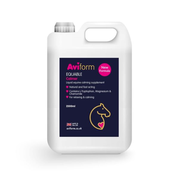 Equable Natural Equine Liquid Calmer Supplement Aviform