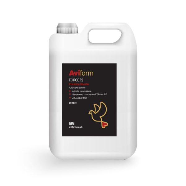 Aviform Force 12 Racing Pigeon Race Boost Supplement 2500ml