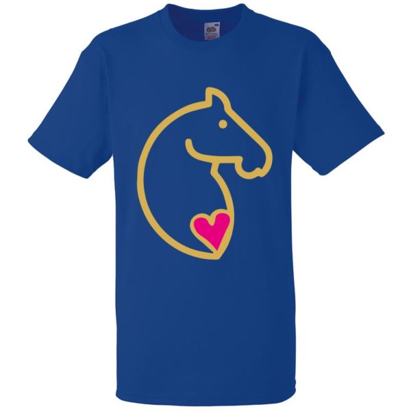 Navy Aviform Animal Tshirt Equine Logo