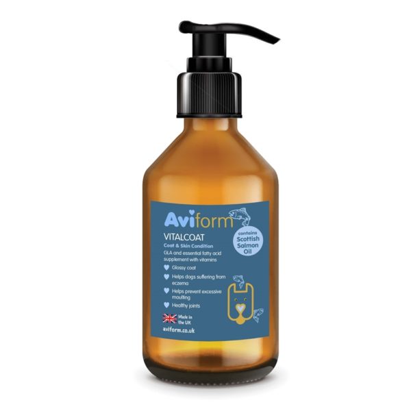 Aviform Vitalcoat Dog Coat and Skin Conditioner New Formula