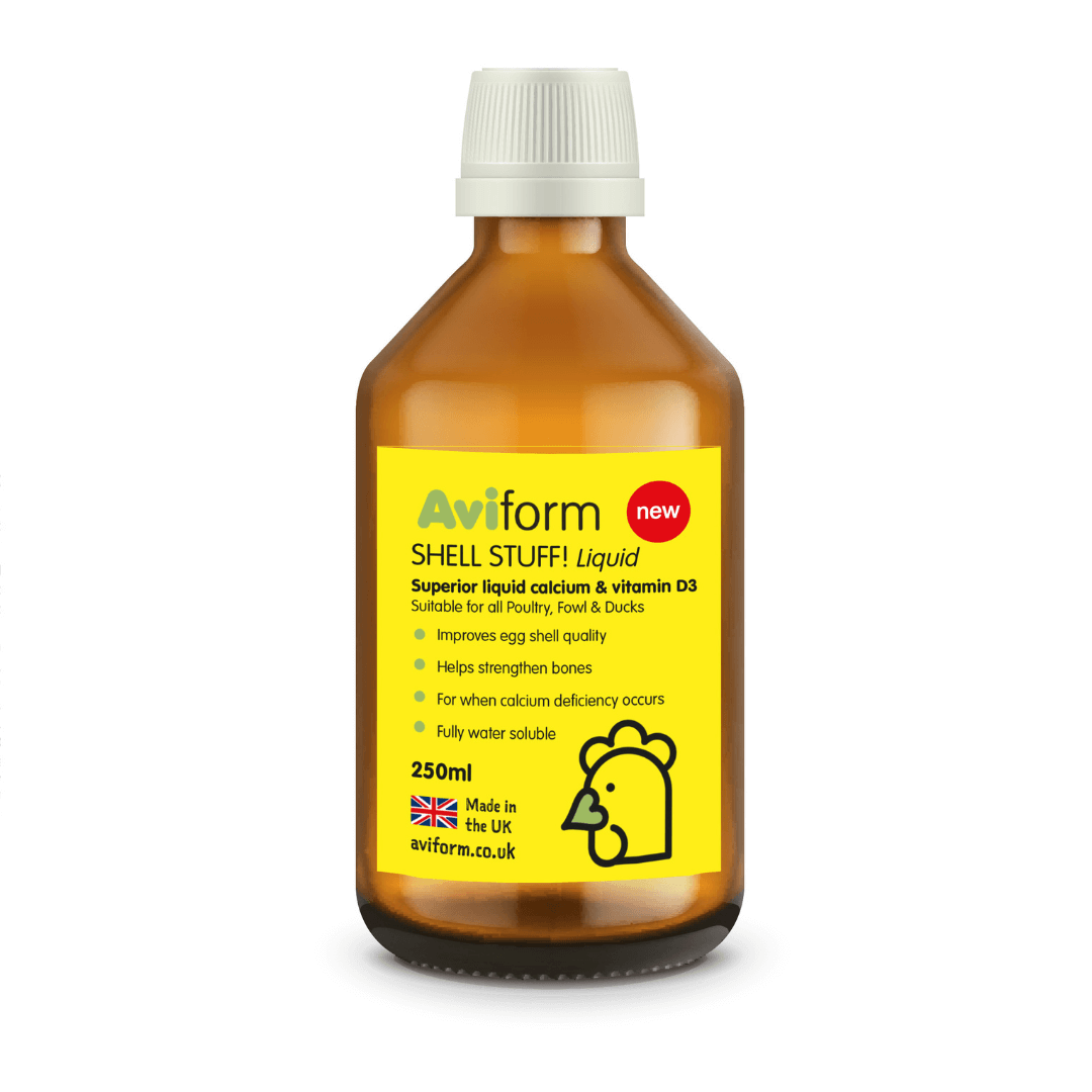 Shell Stuff! | Liquid Calcium Supplement for Poultry Birds | Aviform