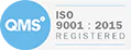 ISO 9001:2015 logo