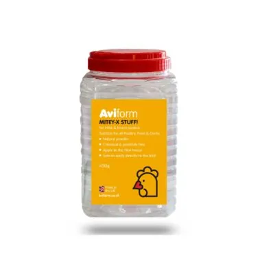 Mitey-X Stuff! Red Mite Powder for Chickens